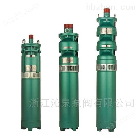 沁泉 QS65-18型充水湿式深井潜水电泵