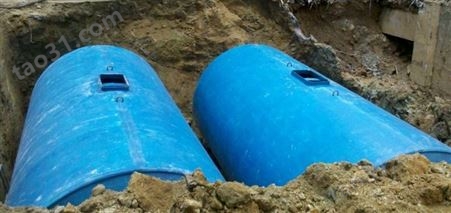 农村旱厕改造玻璃钢化粪池不变形