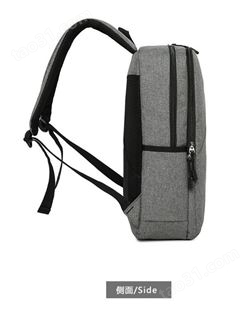 新款商务电脑双肩包旅行防水男士双肩包定做上海方振箱包定做