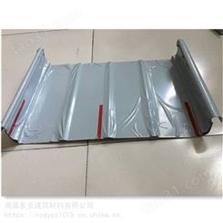 多亚铝镁锰屋面板 台州铝镁锰合金板 直立锁边板65-330型