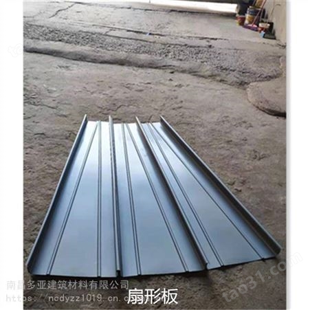 佛山 YX35-410铝镁锰屋面瓦 铝镁锰扇形板 屋面板安装销售