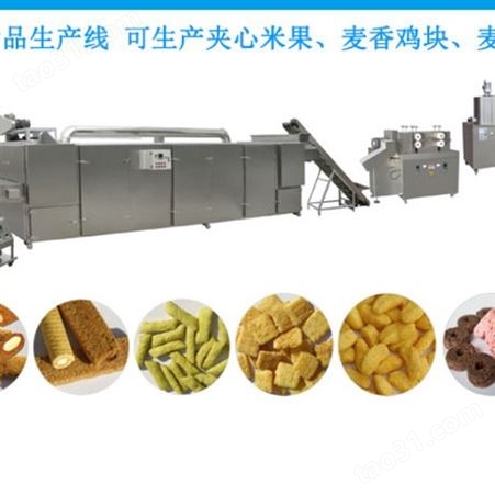 加工豌豆脆的机械设备休闲食品豌豆脆加工机械设备
