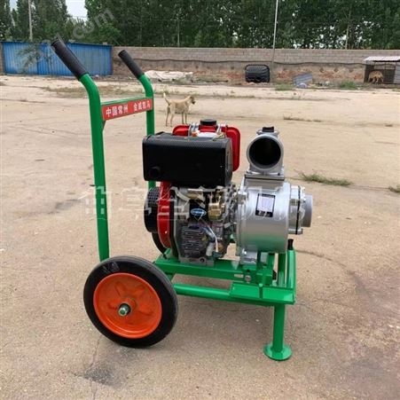 自吸式离心泵汽油机灌溉抽水泵柴油自吸水泵