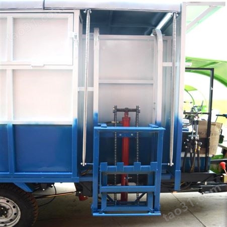 环保垃圾车载液压提升机 车辆加装上料机 垃圾车改装生产制造定制