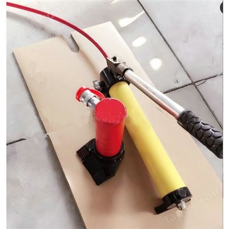 驰庭手动液压泵 手提式液压泵单 向手动液压油泵 液压泵