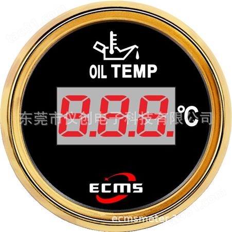 仪创 ECMS 800-00138 显示仪表 改装车用油温表
