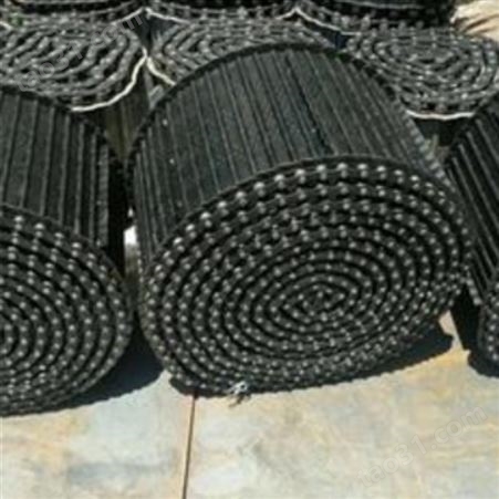 厂家批发煮黑处理不卡屑排屑机专用用输送链板 机床耐腐蚀链板