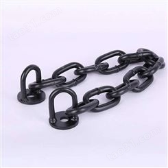 鲁兴圆环链 生产6MM8MM10MM护栏铁链 镀锌链条 护栏链条