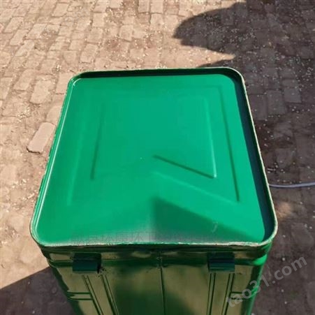 现货供应 环康公共小区垃圾桶 户外环保120升铁垃圾桶 120L挂车分类垃圾桶 厂家批发