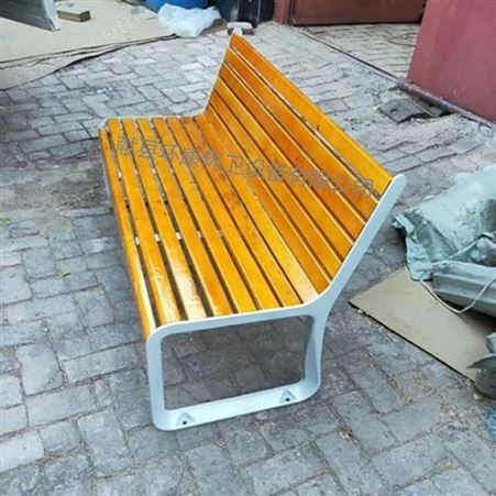 1.5米厂家定制 环康铸铝脚公园椅 实木条座椅  实木条座椅 现货批发