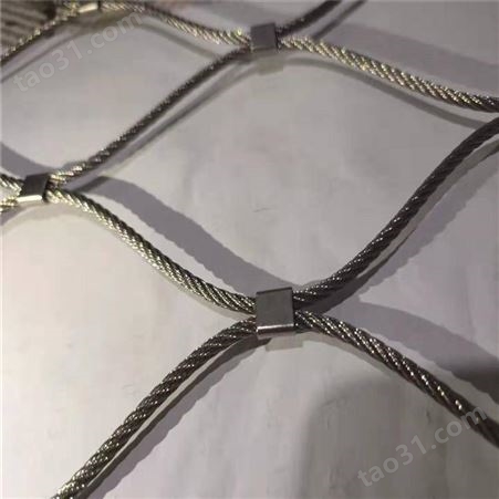 高空防坠网不锈钢绳网 润宁不锈钢绳网优选