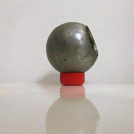 栏杆圆球加厚 空心铁球焊接 球形立柱铁艺专用球 大小开孔可定制