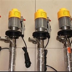 SB-3-1不锈钢防爆插桶泵 手提式电动抽油泵塑料调速庆发供应
