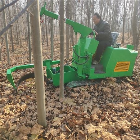 全新树木移栽种树机 苗圃绿化液压苗圃机 圆弧刀片式带土球挖树机