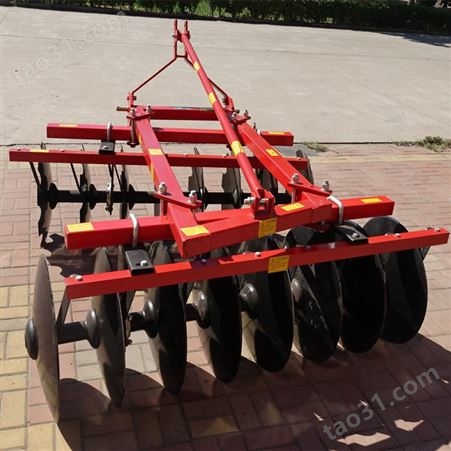 供应1BJX系列拖拉机悬挂式圆盘耙 平整土地耙地机