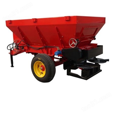 供应小四轮拖拉机配套两方有机肥抛洒机 甩盘式农家肥扬肥机