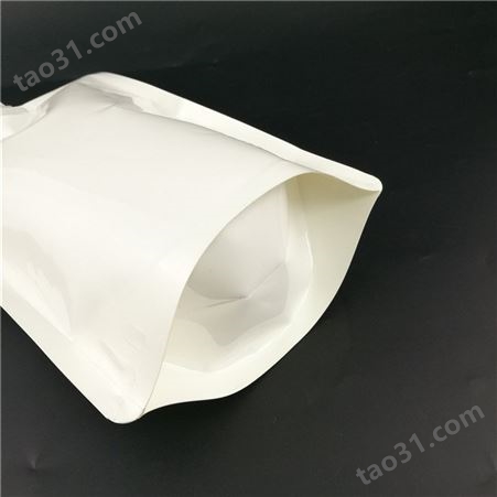 定制2.5L食品级材质 奶白色无印刷自立吸嘴袋 防漏气密性好平底正吸嘴自立袋
