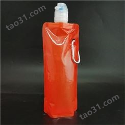 广东康迪生产自立挂扣吸嘴袋 喷雾消毒液包装袋1L2L3L5L饮用水旅游登山吸嘴袋定制厂家