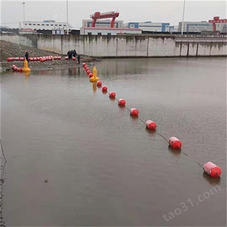 水电站库区警示拦船浮标 多种型号水上警戒浮筒
