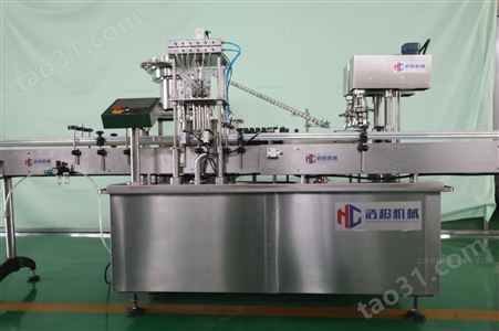 灌装机生产厂家糖浆口服液灌装旋轧盖机