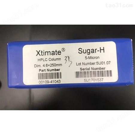 月旭货号00109-41043Xtimate Sugar-H色谱柱4.6*250MM