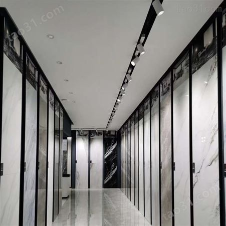 厦门禾有木地板展示架800瓷砖展具推拉柜节省空间多样展示