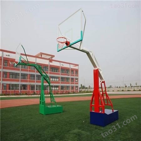 奥雲体育器材制作 青少年用 平箱篮球架 上门测量安装