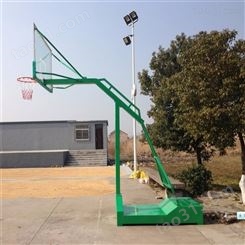 奥雲体育器材定制 大型比赛用 体育场篮球架 加固安全耐用