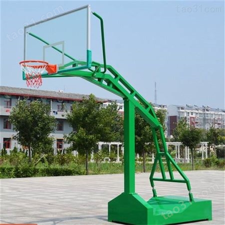 奥雲体育器材供应 户外运动比赛用 小区篮球架 表面做防腐处理