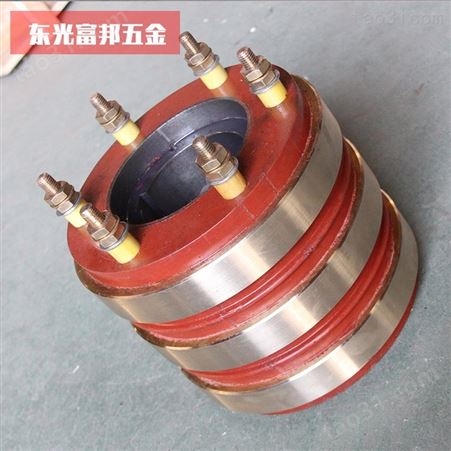 电机刷握 铜环多环集电环 异型滑环 富邦电机滑环