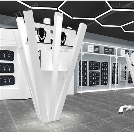 武汉宠物店木质展示架优惠报价 精思-亚克力玻璃旋转展柜效果图