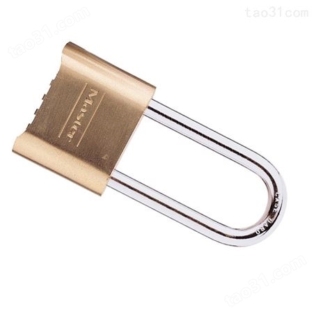 玛斯特Masterlock黄铜可重设密码挂锁 底开密码 防盗密码 175DLH