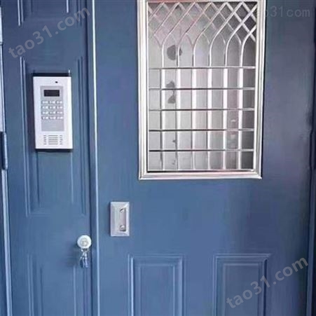入户防盗门 钢制门 千诺 工程钢质入户门 来图供应