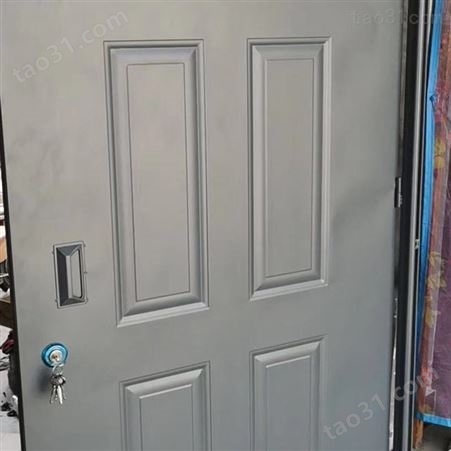 入户防盗门 钢制门 千诺 工程钢质入户门 来图供应