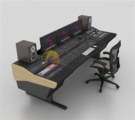 音频控制台录音棚编曲桌编曲台非编桌录音室工作桌音乐播放桌