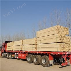 木方价格建筑木方 厂家直供樟子松建筑木方 原木加工