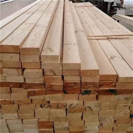 呈果工地建筑方木 白松建筑木方 方木加工厂大量现货供应