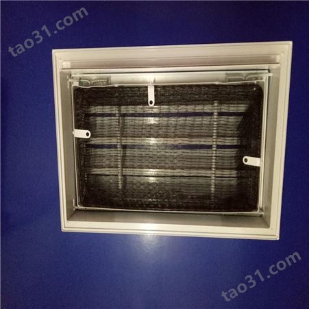 德冷空调生产的门铰式格栅风口 可以抽出滤网进行清洗