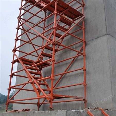 推荐  基坑重型人行能道爬梯 安全爬梯 桩基安全爬梯 施工安全梯梯笼 广东安全爬梯