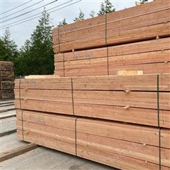 建筑用木方 4米花旗松建筑木方生产厂家现货批发呈果木业