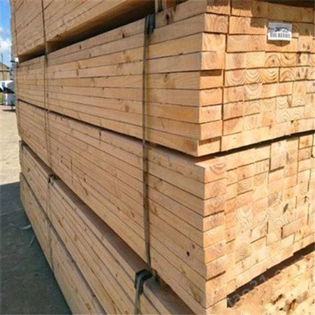 建筑木方料 厂家直供40x40云杉建筑木方料呈果木业厂家供应