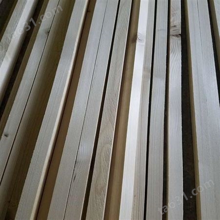 实木白松铁杉花旗松建筑木方材质多样建筑木方模板等级多样_呈果木业